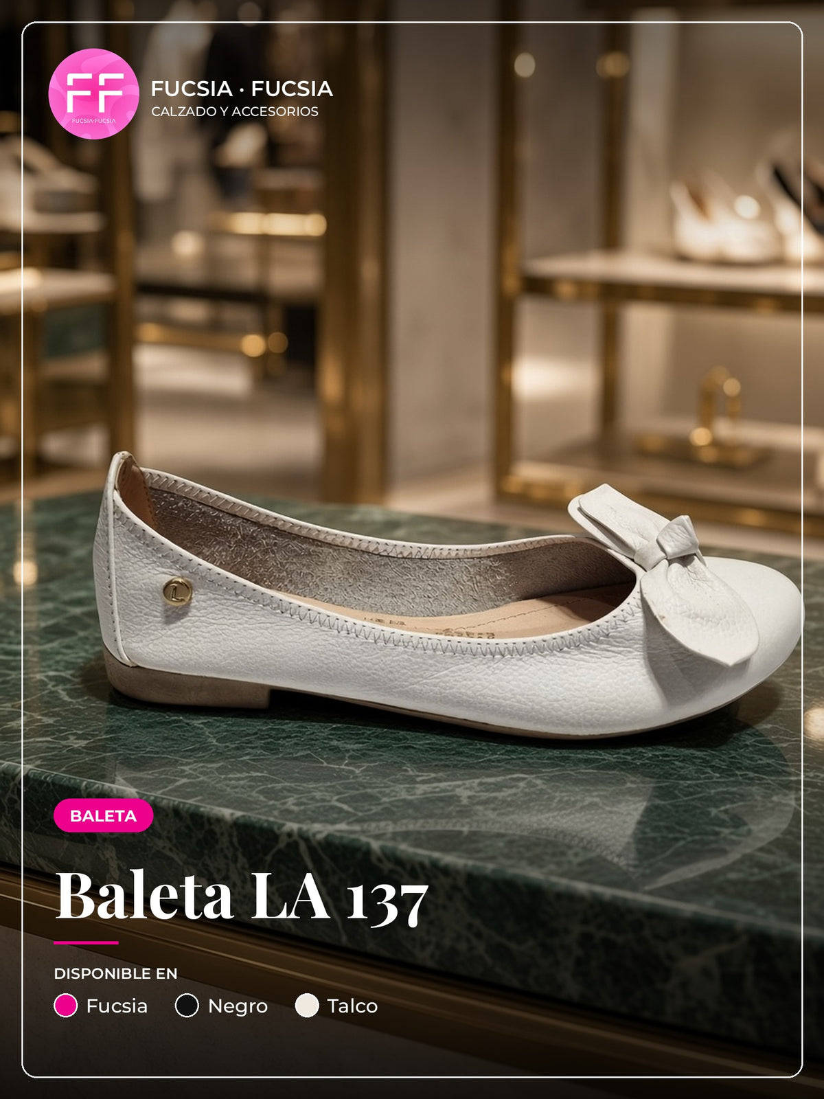Baleta LA 137 | Fucsia Fucsia