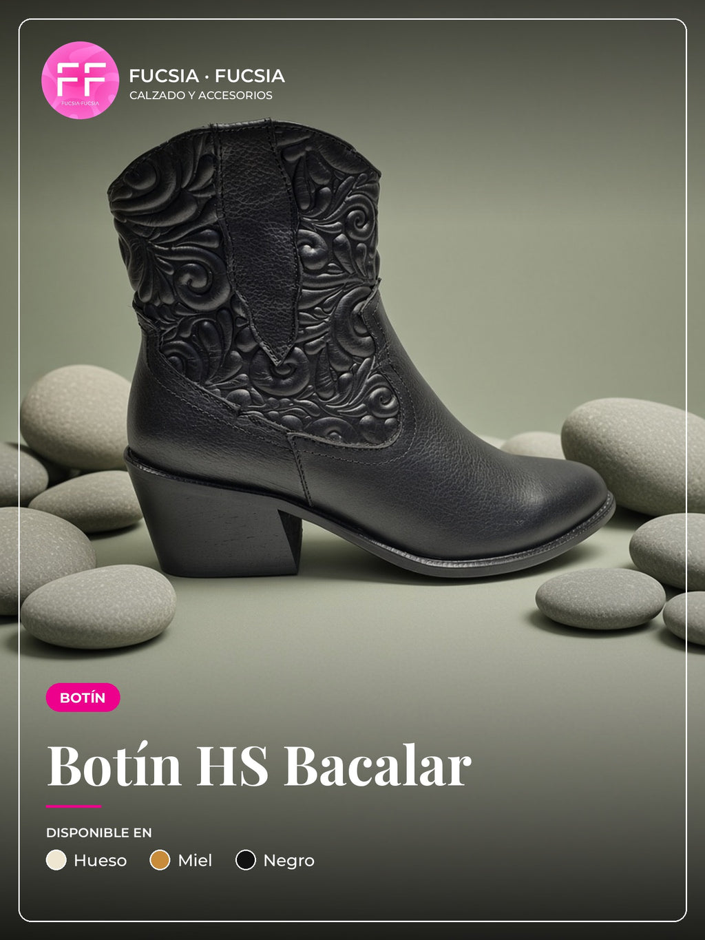Botín HS Bacalar | Fucsia Fucsia