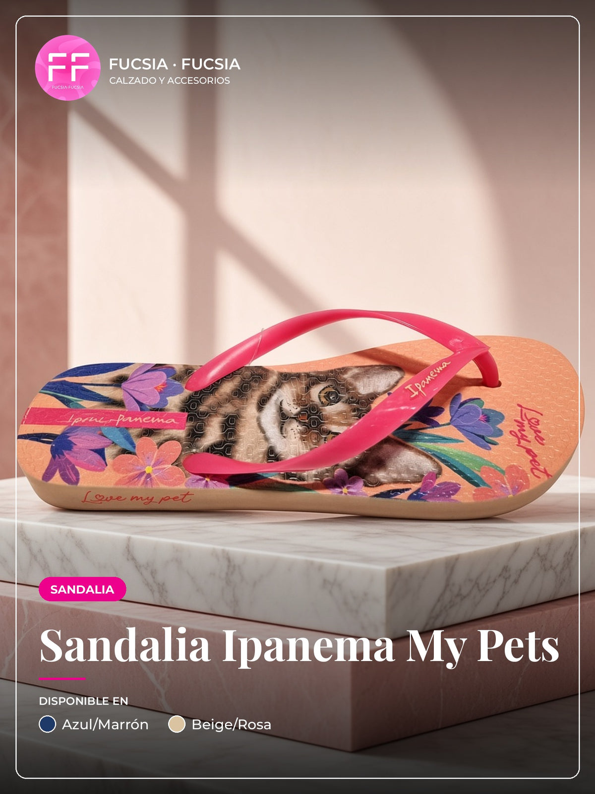 Sandalia Ipanema 27469 MY Pets | Fucsia Fucsia