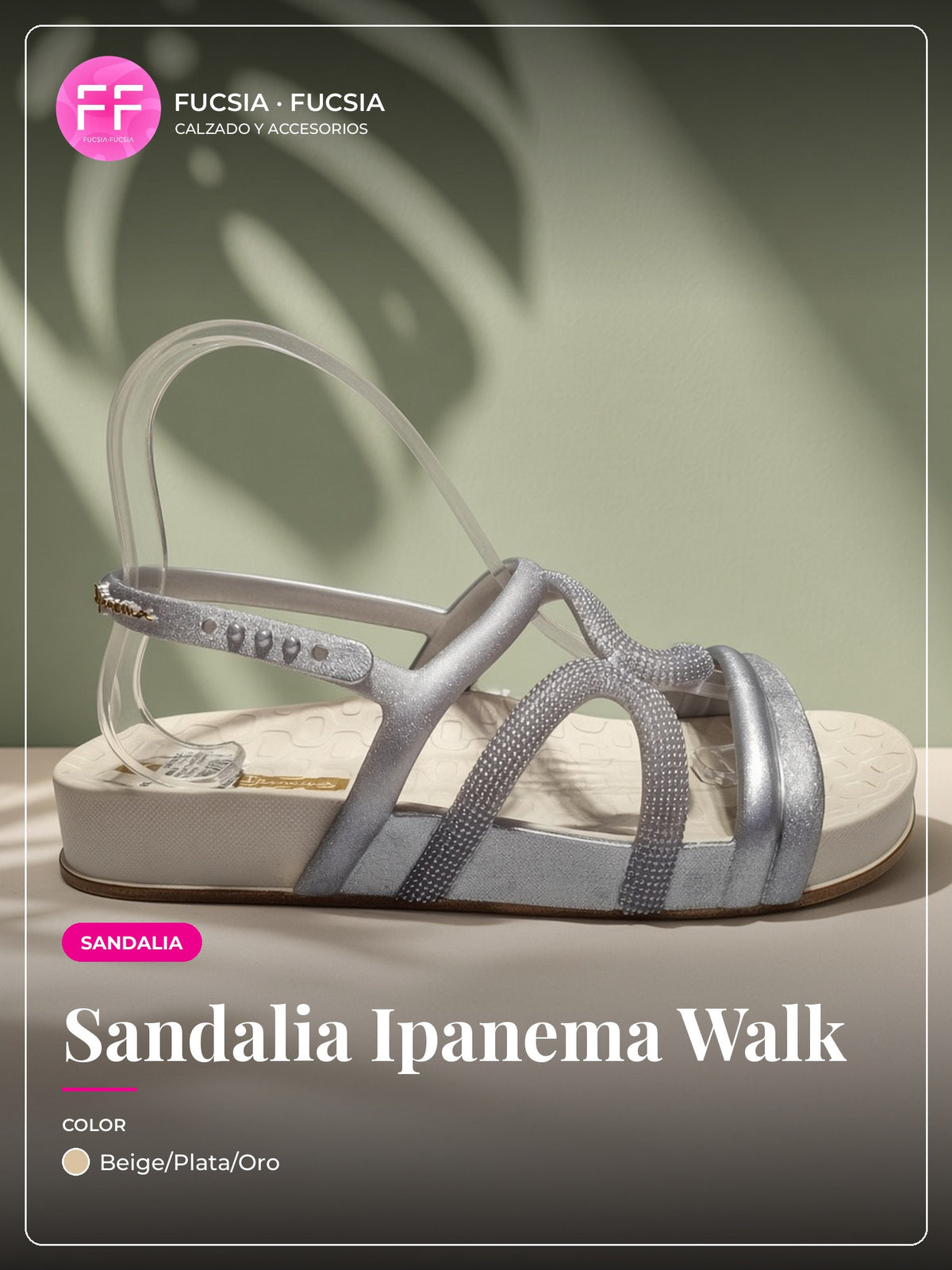 Sandalia Ipanema Walk 27211 | Fucsia Fucsia