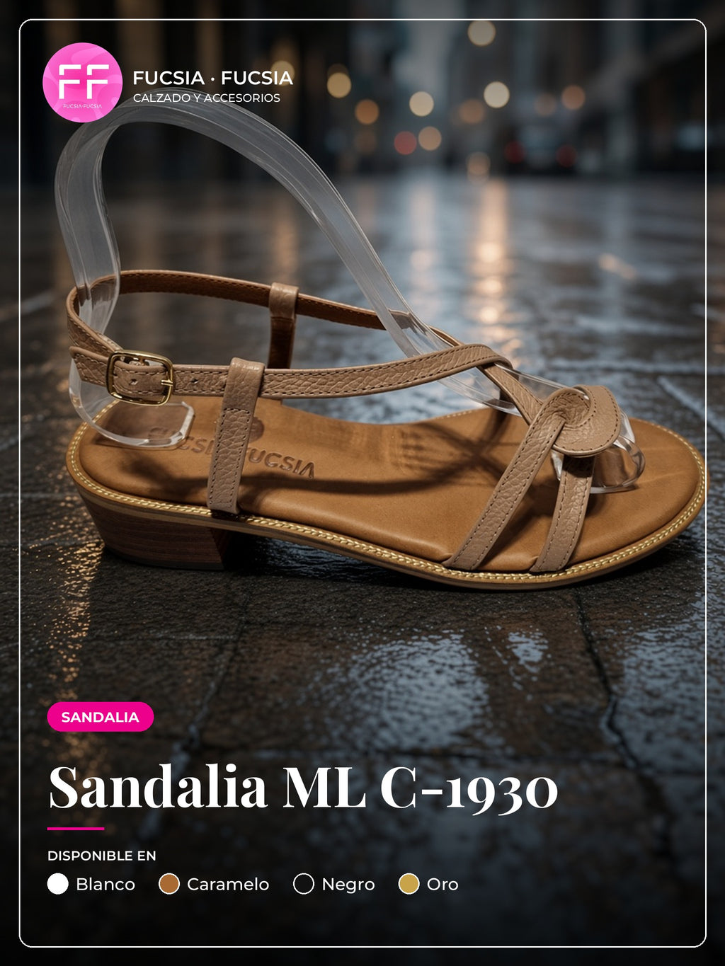 Sandalia ML C-1930 | Fucsia Fucsia