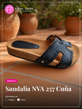 Sandalia NVA 257 Cuña | Fucsia Fucsia