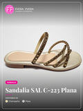 Sandalia SAL C-223 Plana | Fucsia Fucsia