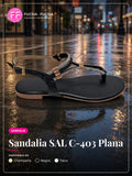 Sandalia SAL C-403 Plana | Fucsia Fucsia
