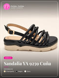 Sandalia YA 9259 Cuña | Fucsia Fucsia