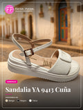 Sandalia YA 9413 Cuña | Fucsia Fucsia