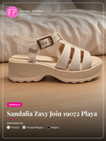 Sandalia Zaxy Join 19072 Playa | Fucsia Fucsia
