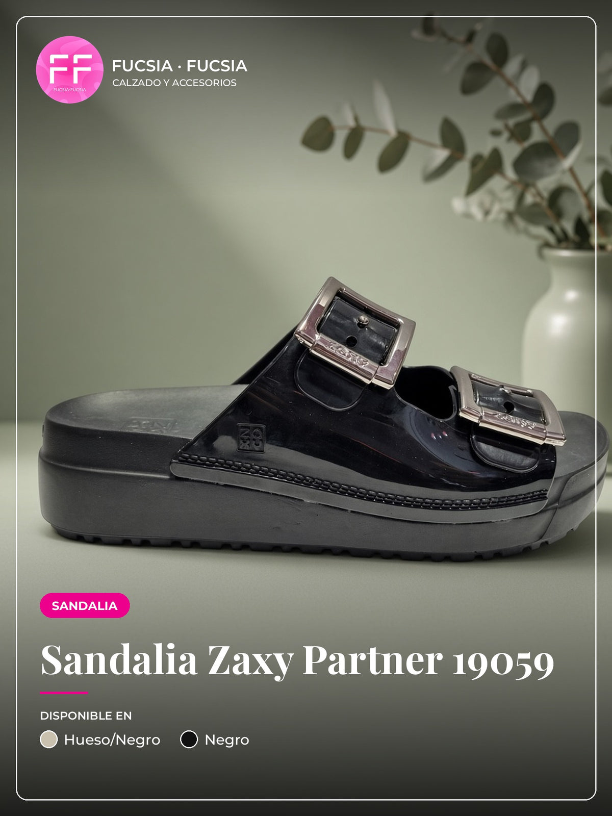 Sandalia Zaxy Partner 19059 | Fucsia Fucsia