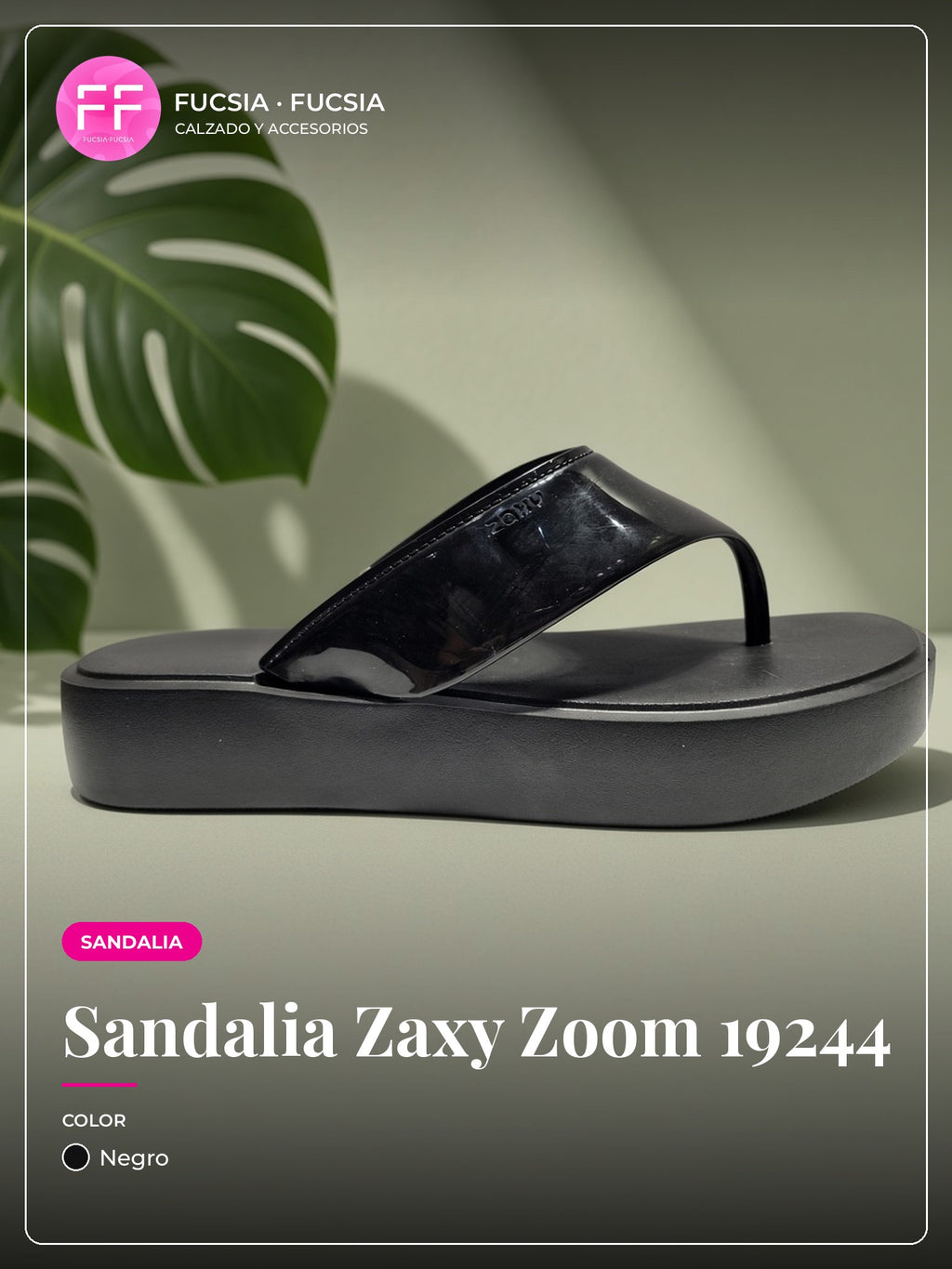 Sandalia Zaxy Zoom 19244 | Fucsia Fucsia