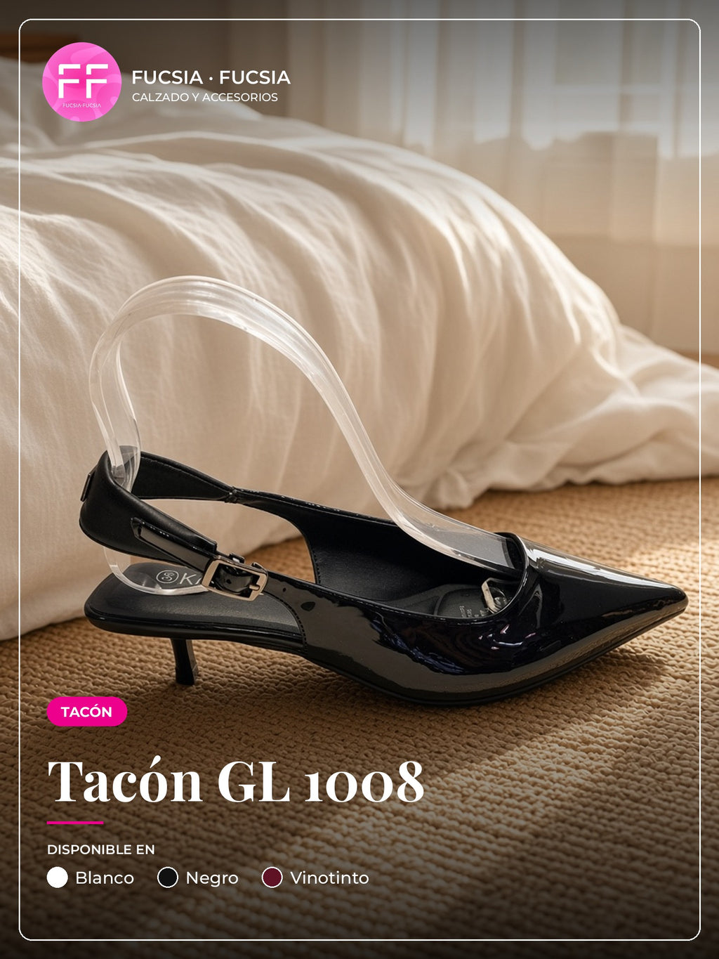 Tacón GL 1008 | Fucsia Fucsia
