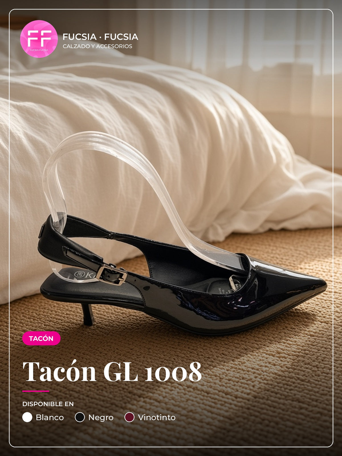 Tacón GL 1008 | Fucsia Fucsia
