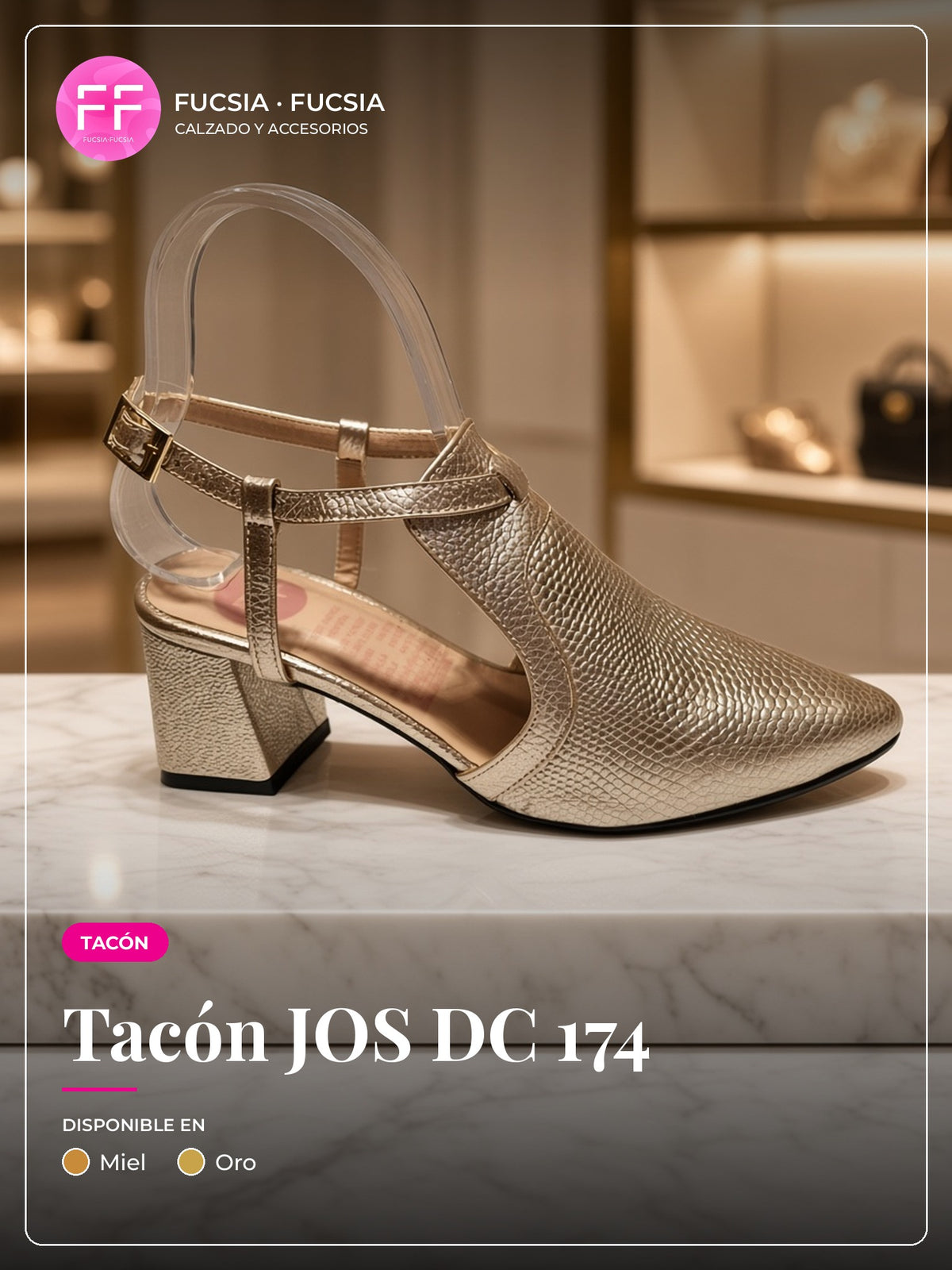 Tacón JOS DC 174 | Fucsia Fucsia