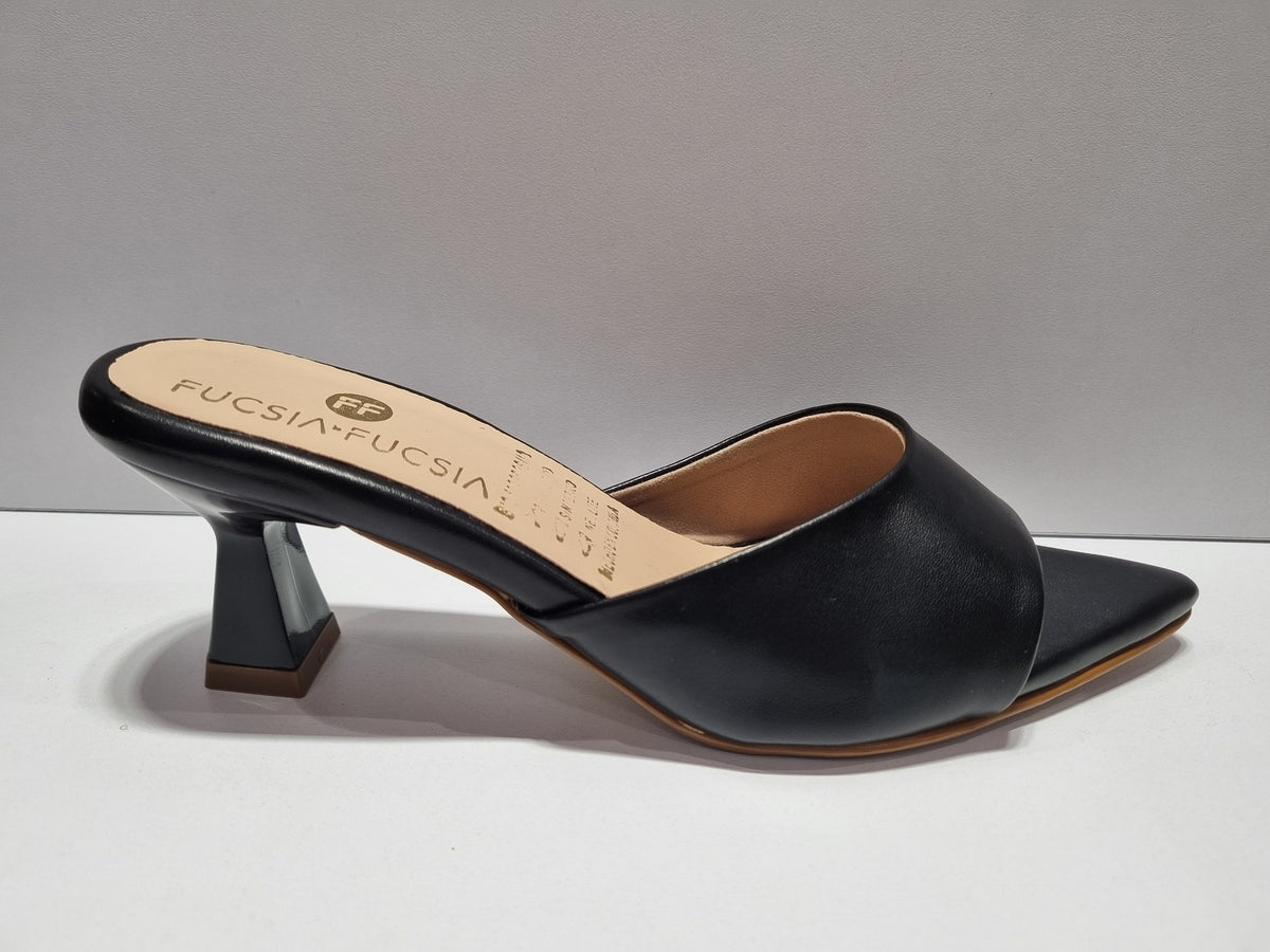 Tacón MY 503 5 1/2 – Negro | Fucsia Fucsia