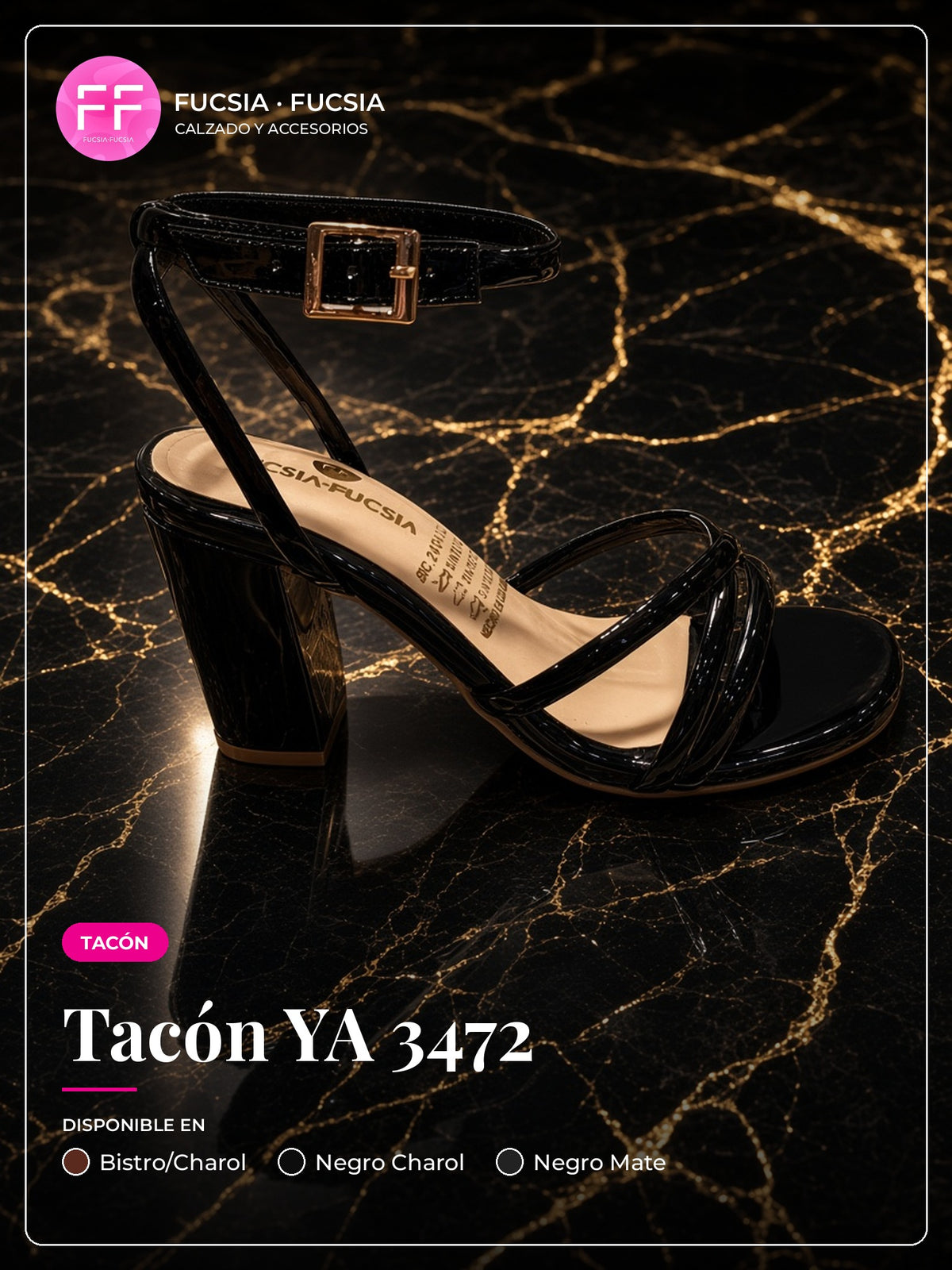 Tacón YA 3472 | Fucsia Fucsia
