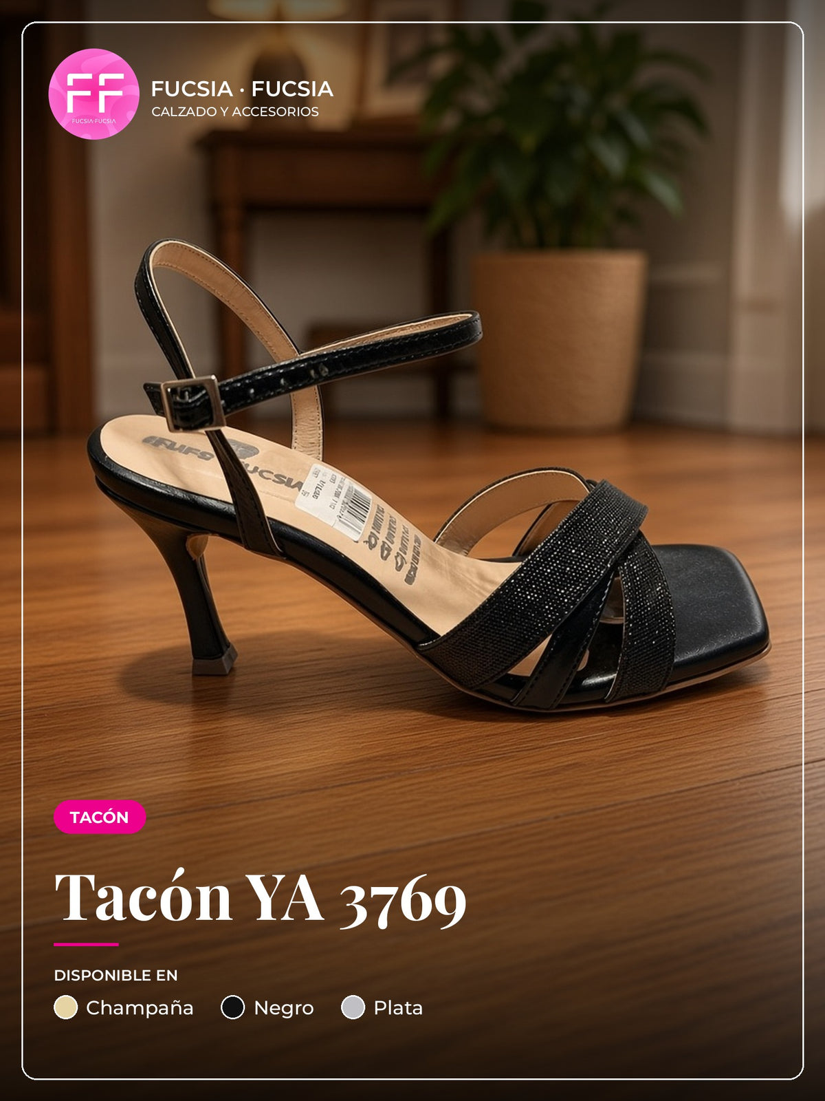Tacón YA 3769 | Fucsia Fucsia