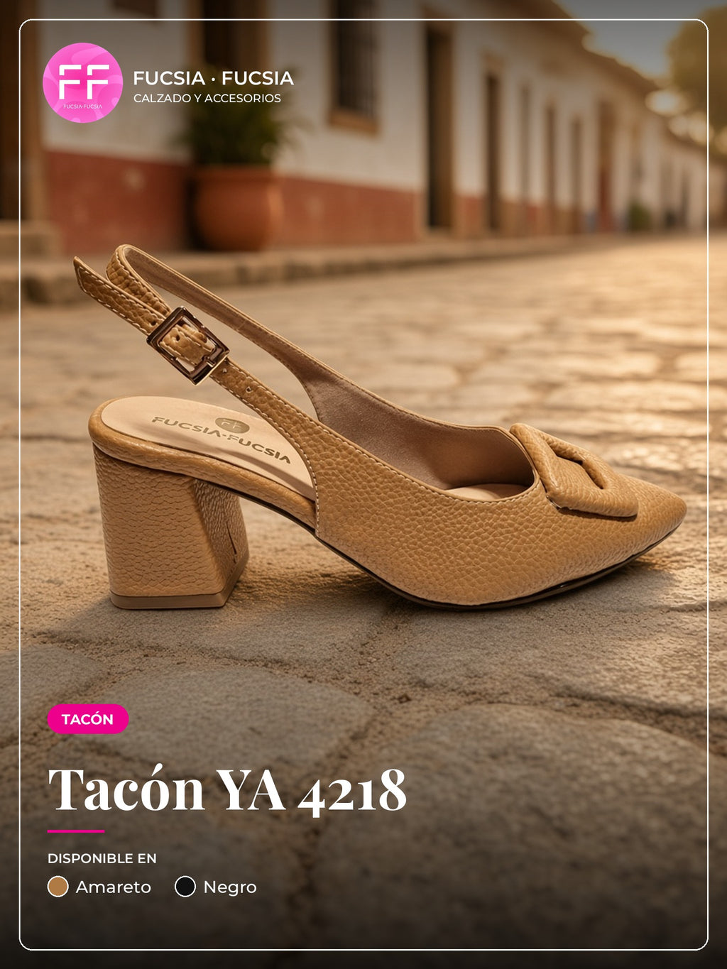 Tacón YA 4218 | Fucsia Fucsia