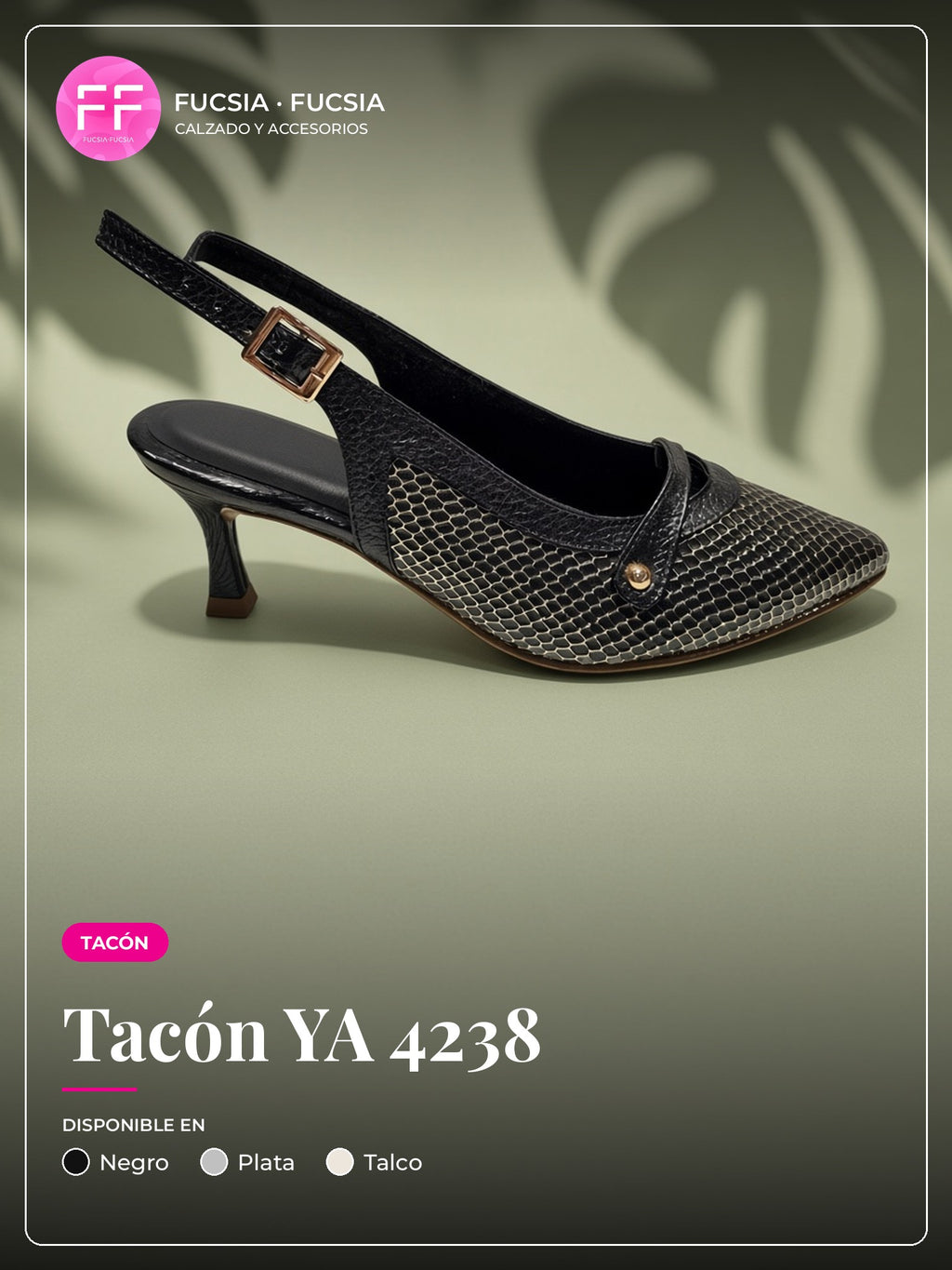 Tacón YA 4238 | Fucsia Fucsia