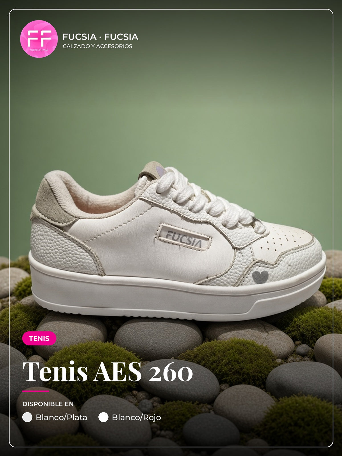Tenis AES 260-1 | Fucsia Fucsia