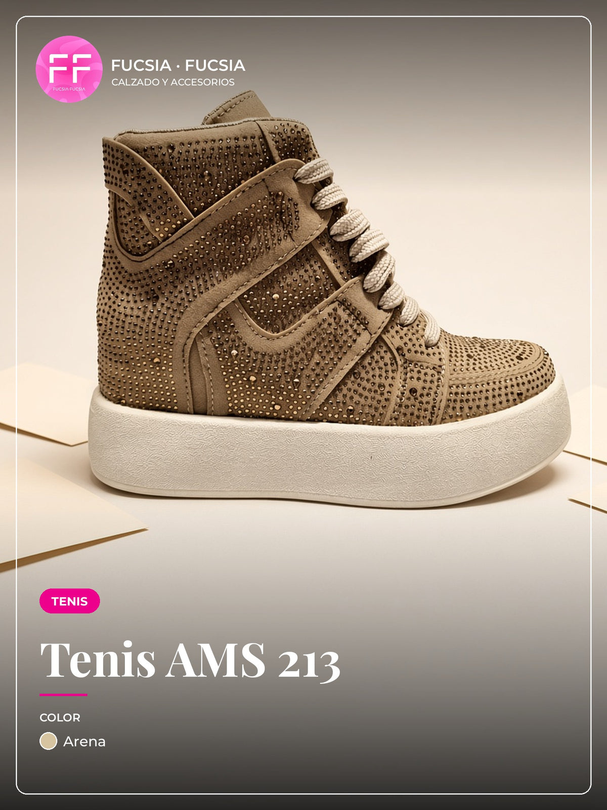 Tenis AMS 213 | Fucsia Fucsia