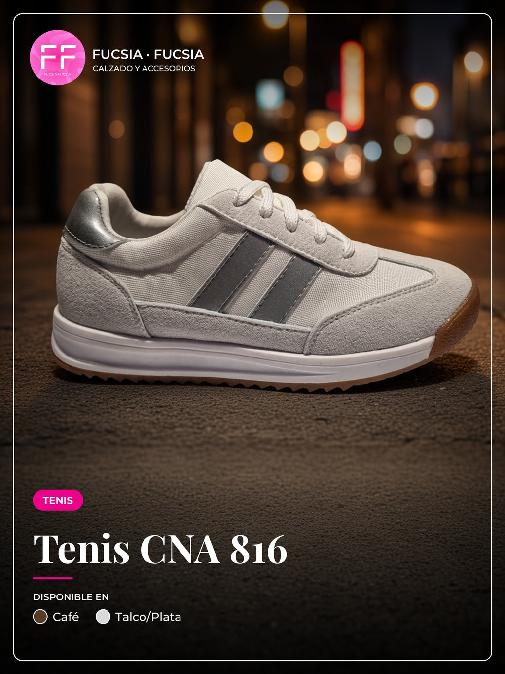 Tenis CNA 816 | Fucsia Fucsia