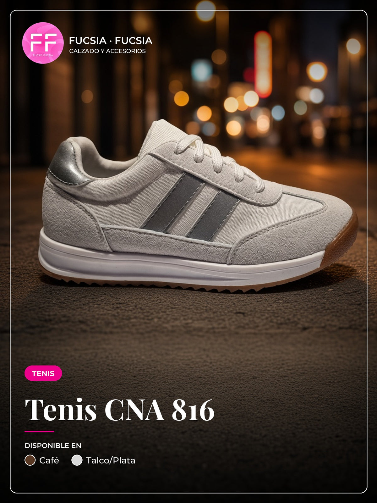 Tenis CNA 816 | Fucsia Fucsia