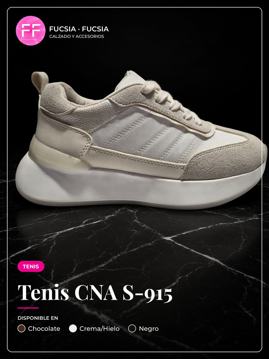 Tenis CNA S-915 | Fucsia Fucsia
