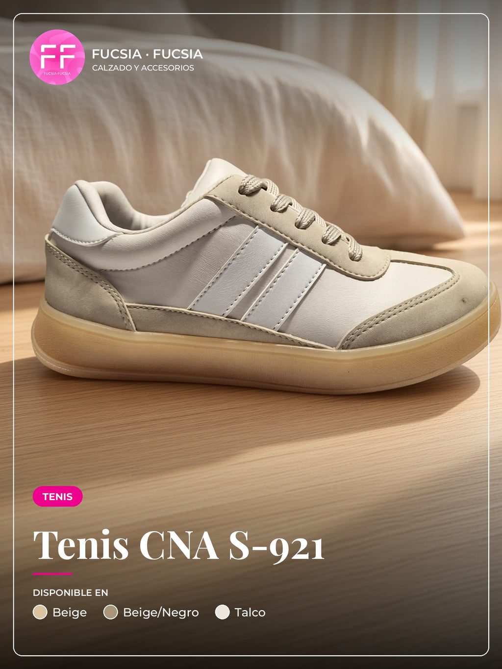 Tenis CNA S-921 | Fucsia Fucsia