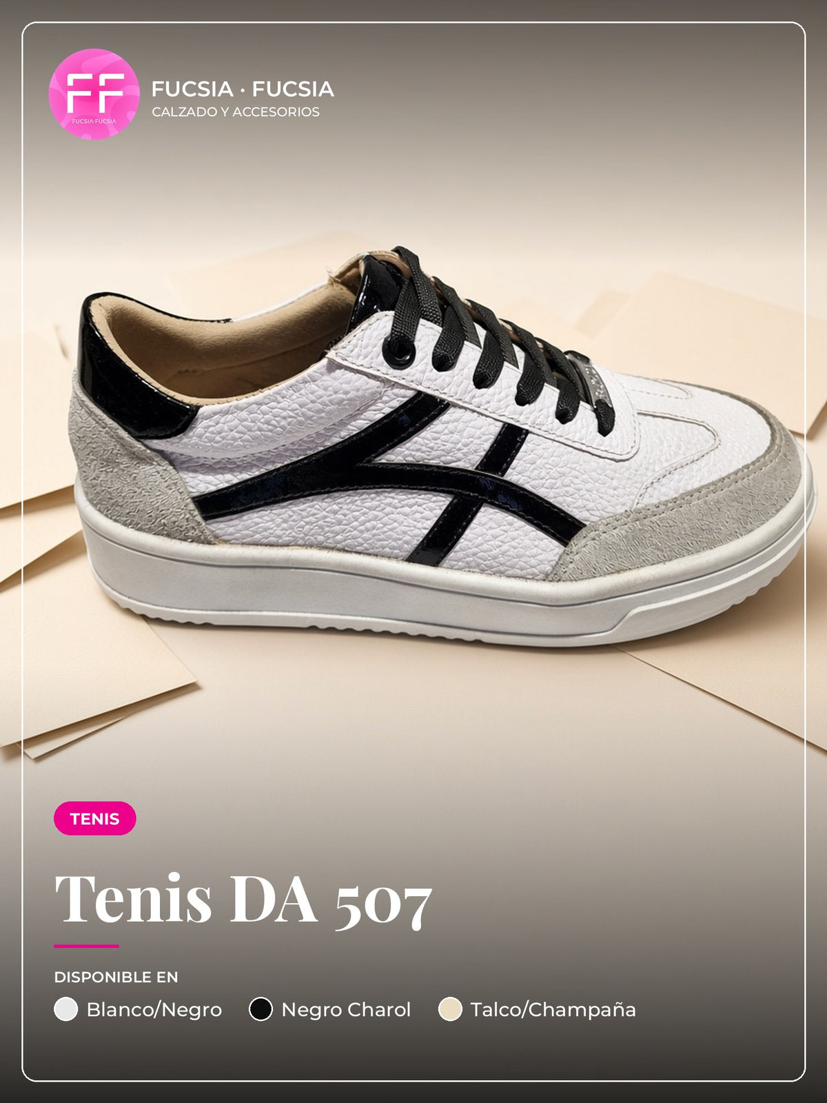 Tenis DA 507 | Fucsia Fucsia