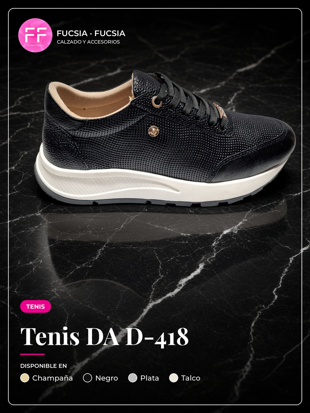 Tenis DA D-418 | Fucsia Fucsia