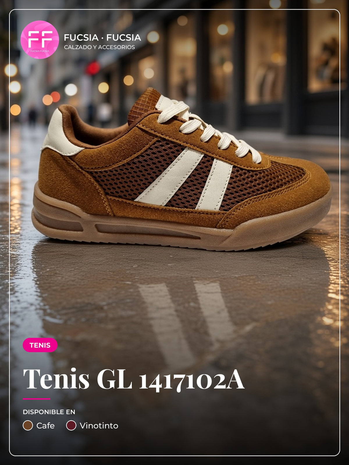 Tenis GL 1417102A | Fucsia Fucsia