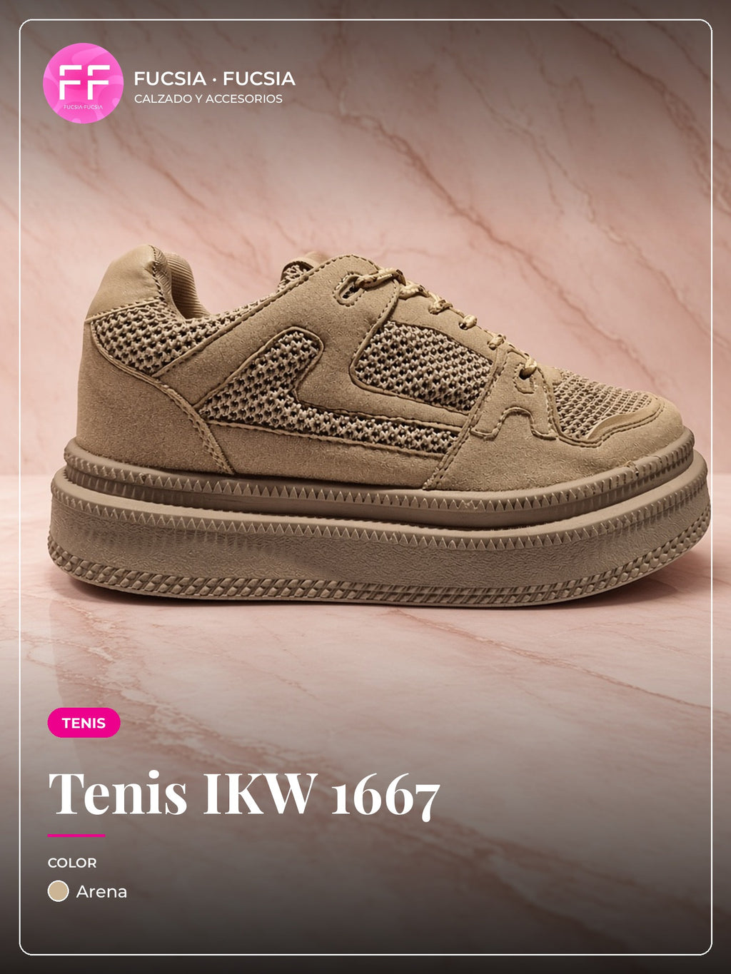 Tenis IKW 1667 | Fucsia Fucsia