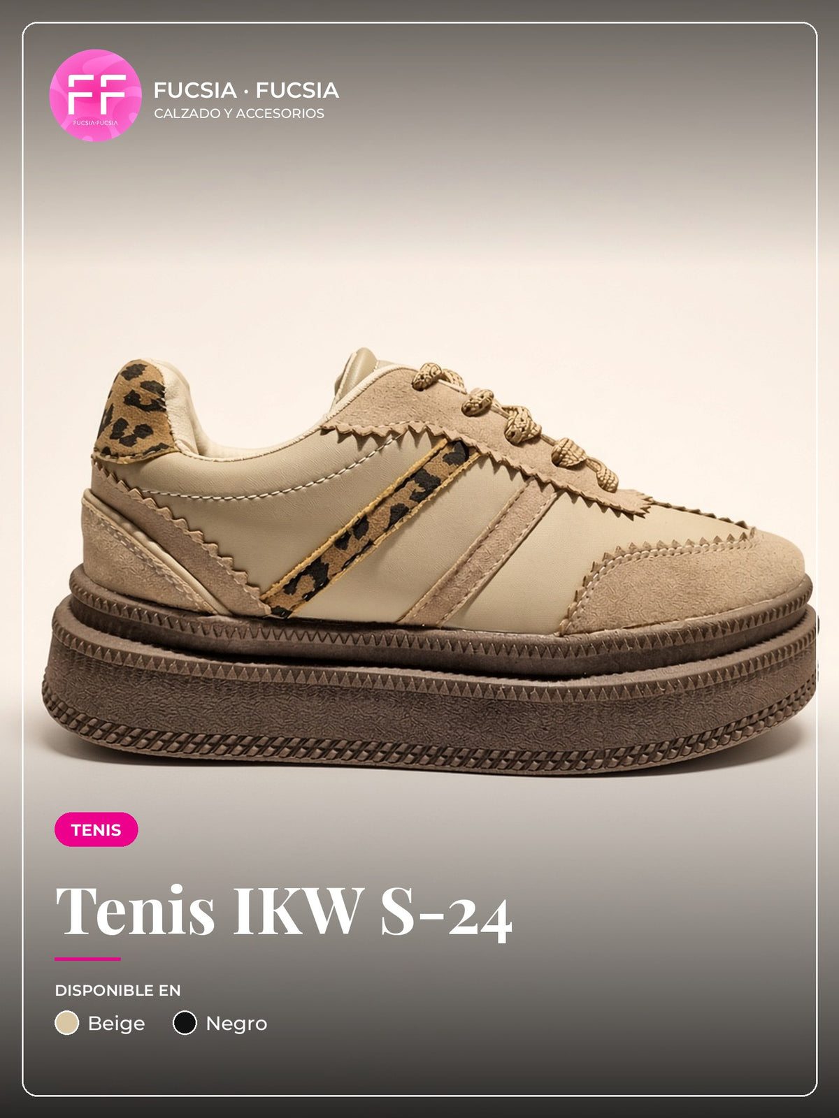 Tenis IKW S-24 | Fucsia Fucsia