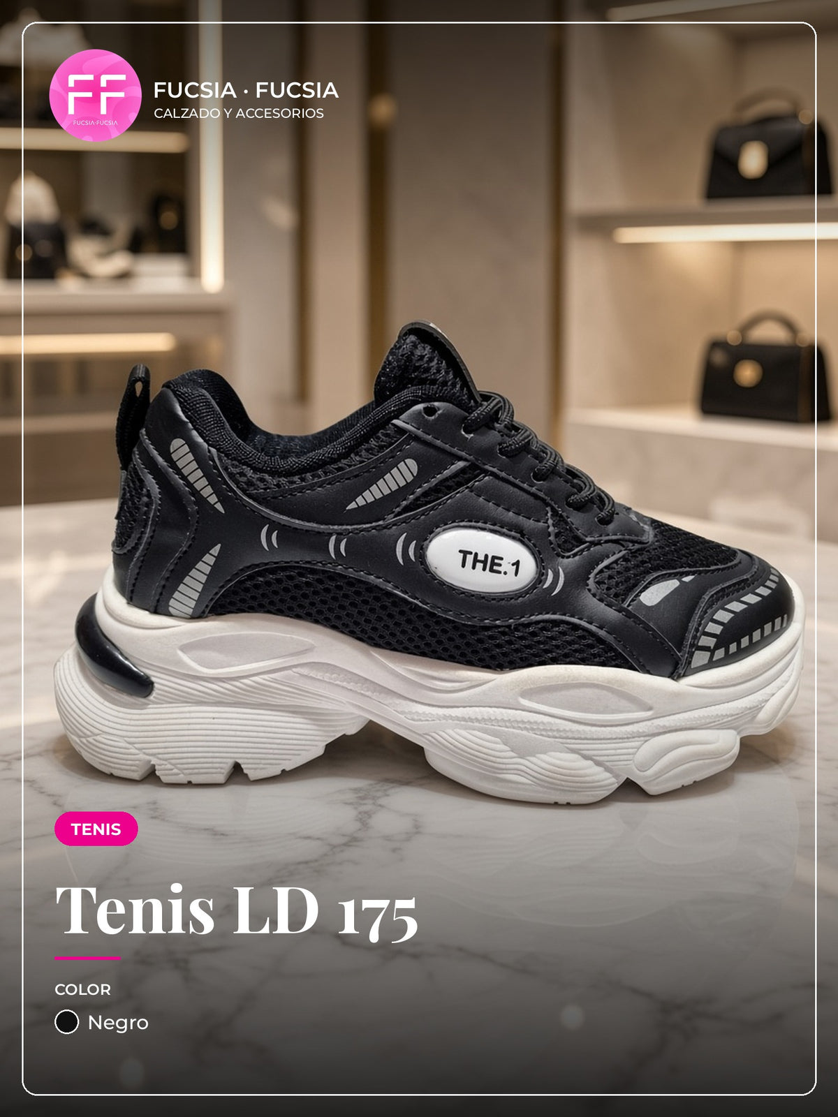 Tenis LD 175 | Fucsia Fucsia