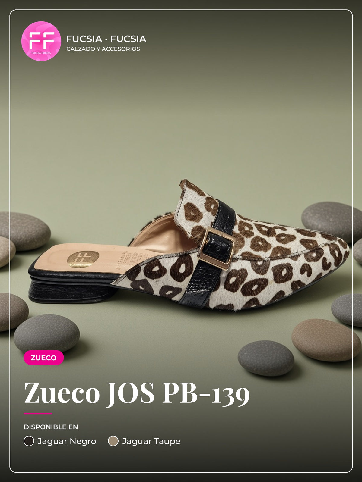 Zueco JOS PB-139 | Fucsia Fucsia